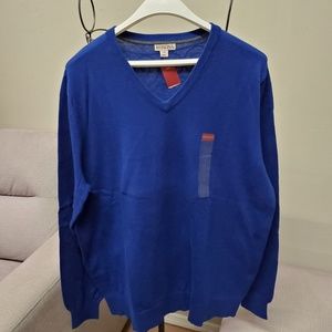 NWT MENS LONG SLEEVE MERONA SWEATER SIZE L